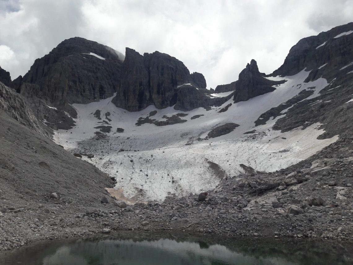 ghiacciaio dell'Agola, Dolomiti (TN)